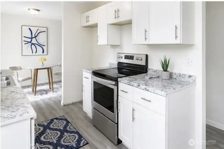 Range placed with AI for pic, being installed Sat 4/25