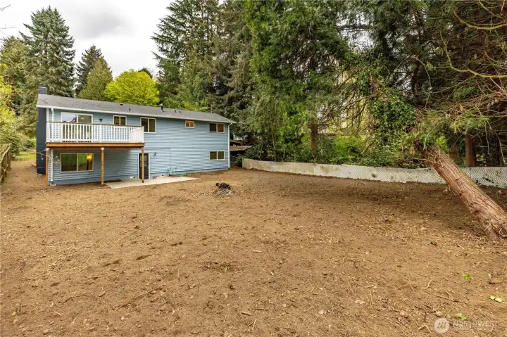 Large 8100 sq ft lot ready for potential DADU!