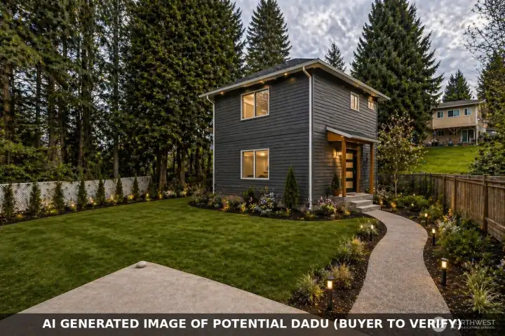 AI generated - potential DADU