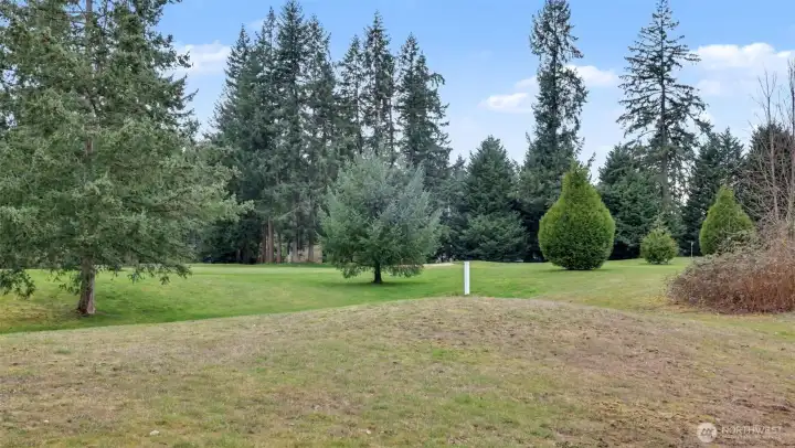 Perfectly positioned along the 8th hole, offering picturesque views and a tranquil setting.