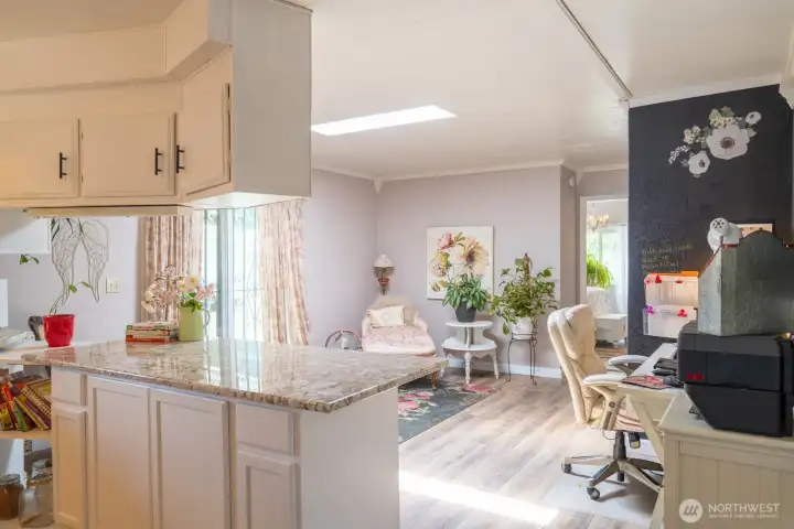 An extra living, an extra dining room or another office. This home is perfect for roommates who would have their own spaces! An extra living, an extra dining room or another office. This home is perfect for roommates who would have their own spaces!