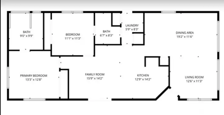 Floor plan of home - great space! Floor plan of home - great space!