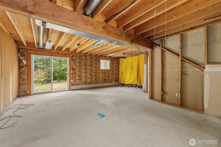 Ample square feet to make this area your custom design. Ample square feet to make this area your custom design.
