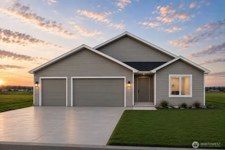 Photo is a virtual rendering for reference.