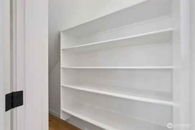 pantry for storage
