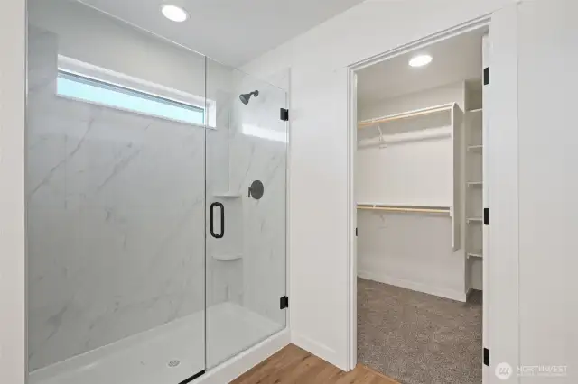 walk-in shower