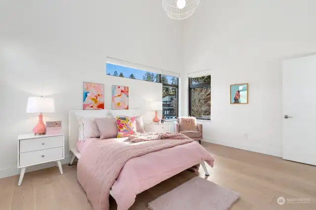 Large walk-in closet in this bedroom as well