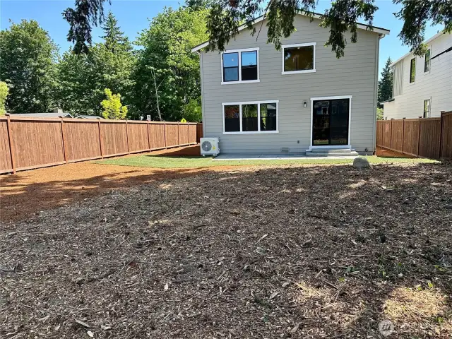Plenty of room for your family or pet to roam!