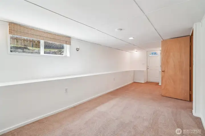 lower level room