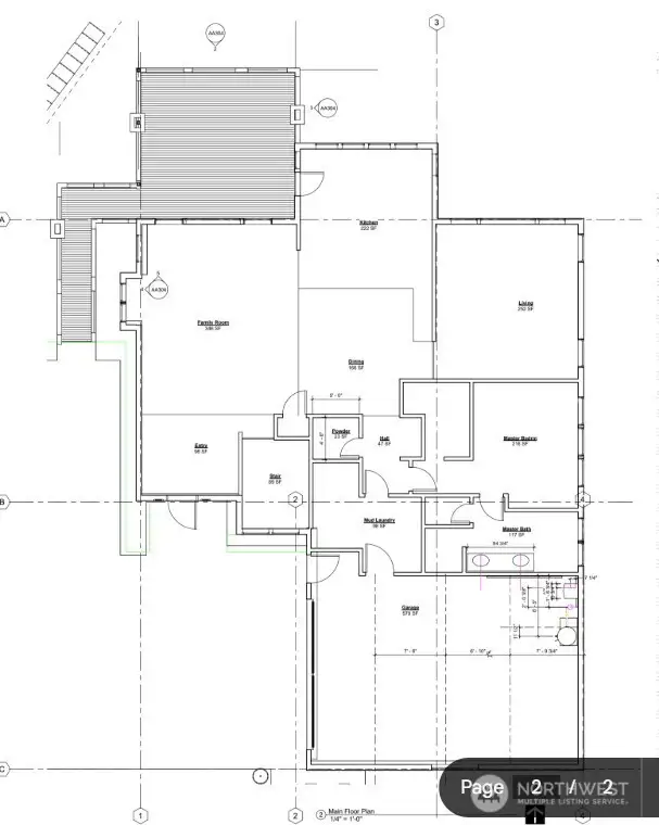 Main Level Floor Plan