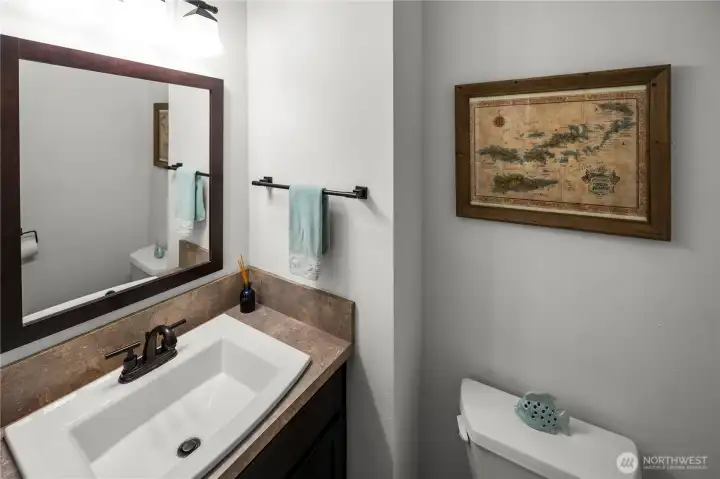 Half bath on the main.