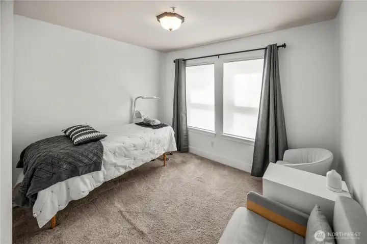 2nd bedroom is upstairs as well.