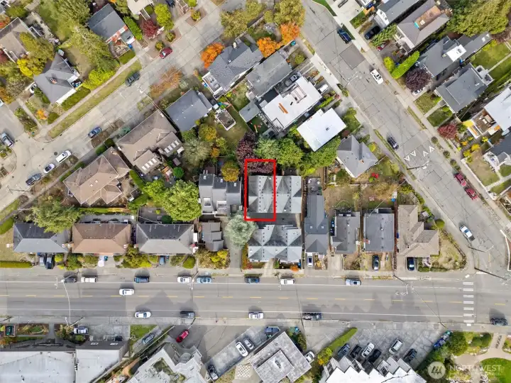 Tucked away from the street with a shady backyard - this is rare!