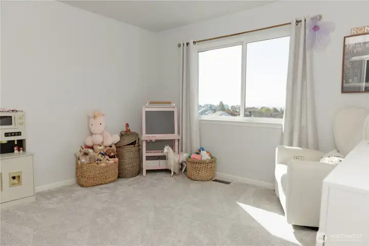 3rd Bedroom set up as a nursery