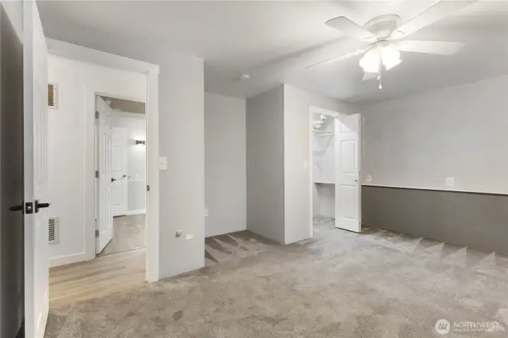 Large 3rd bedroom or use as an entertaining room.