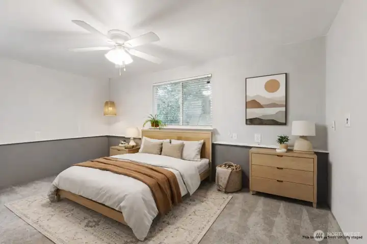 Bedroom 3 virtual staging