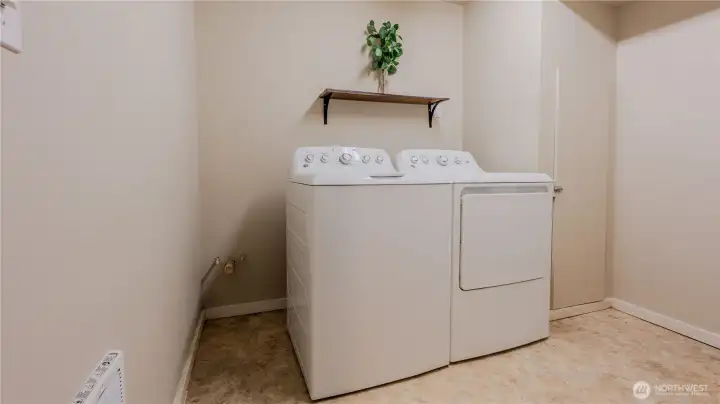 Spacious Laundry room
