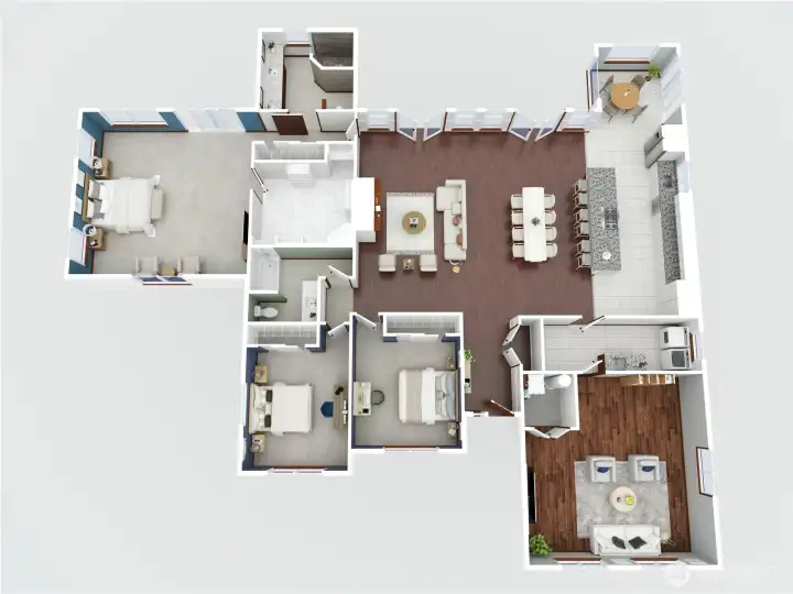 Floor plan.
