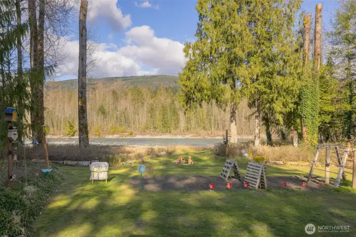 View of River Beach Front