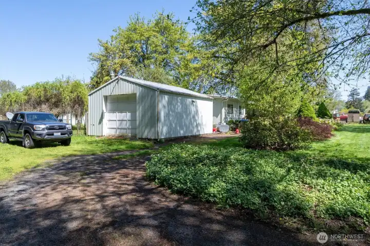 Front view from driveway