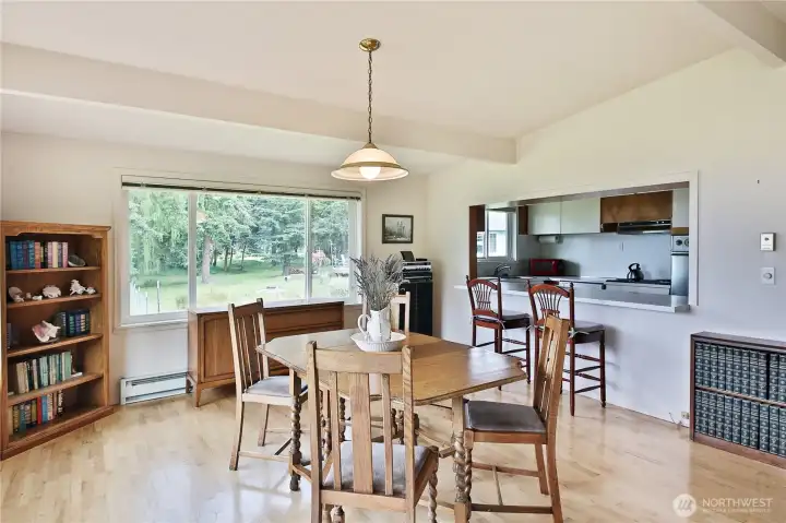 A dining space designed to inspire conversation. A dining space designed to inspire conversation.
