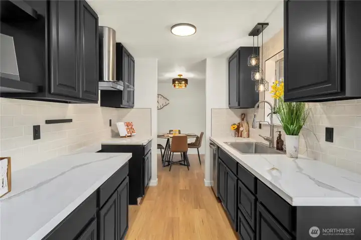 Stove will be delivered before closing