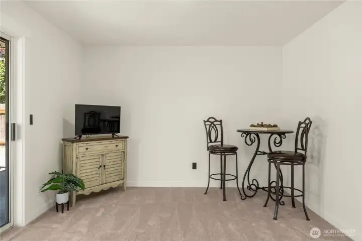 Lower family room