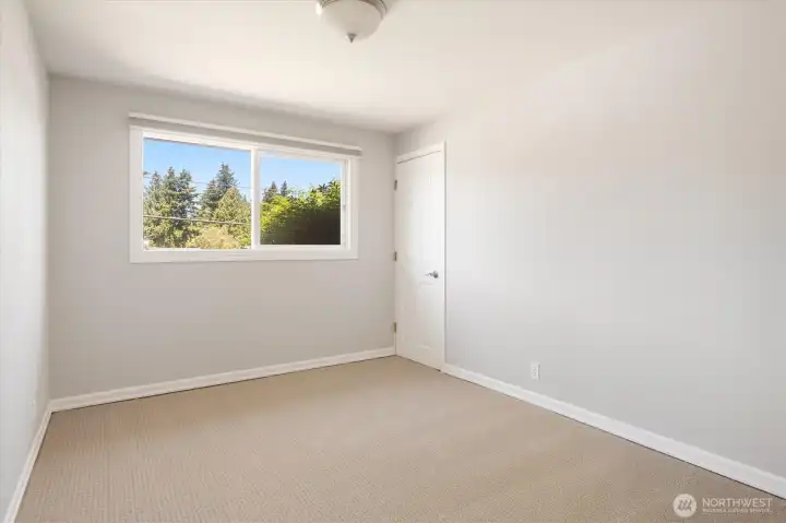 Guest bedroom #2 without staging.