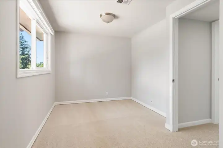Guest bedroom #3 without staging.