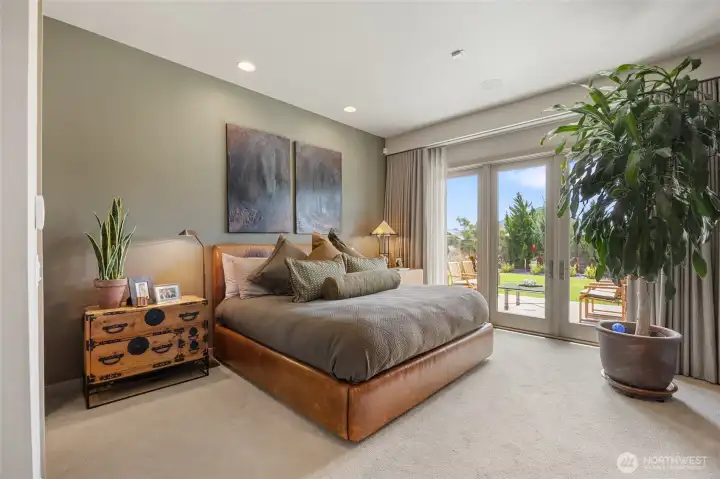Wake up to peaceful views in your own private retreat.