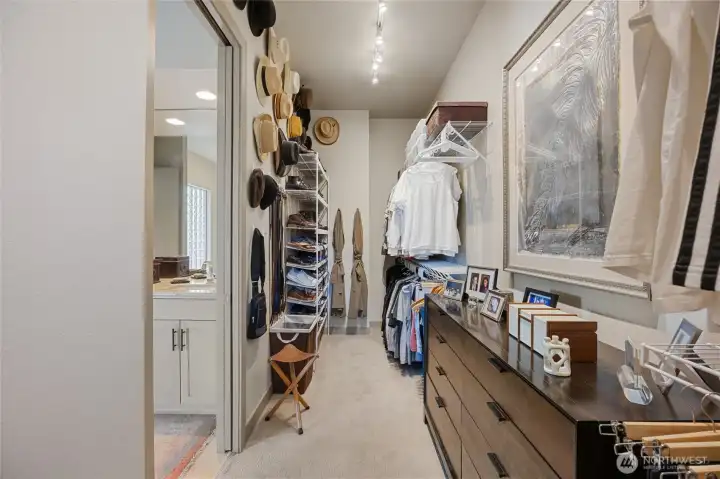 Primary Closet | Boutique-inspired living.