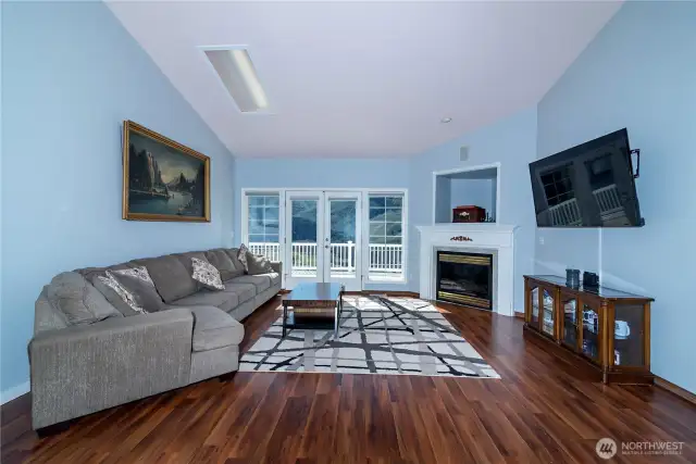 Upstairs living room