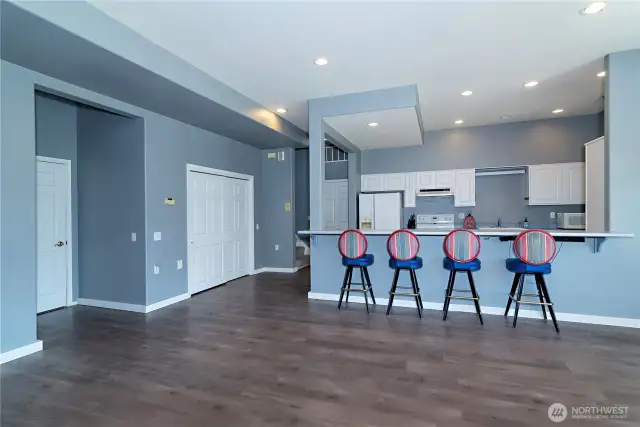 Downstairs 2nd kitchen area