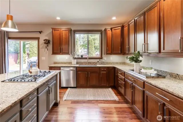 gourmet kitchen