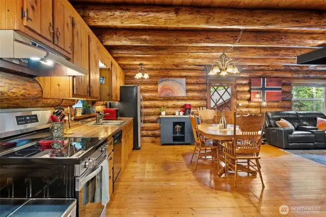 Kitchen with Eating Area