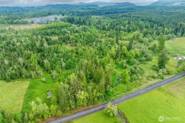 Arial View Area