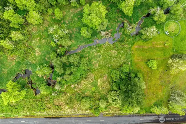Arial Directly Above Property