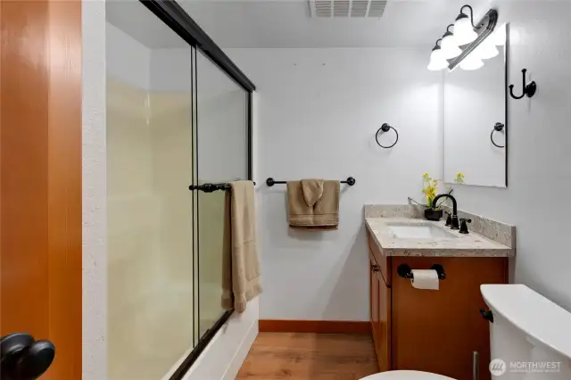 Downstairs bathroom.