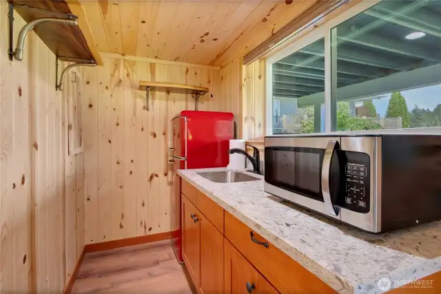Downstairs kitchen area,