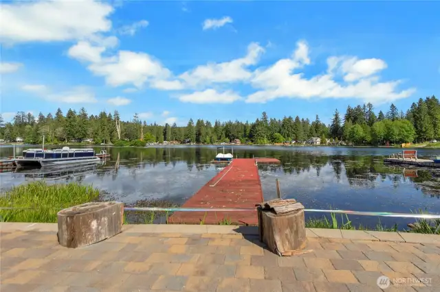 Waterfront and dock