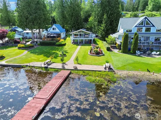 View from over the lake