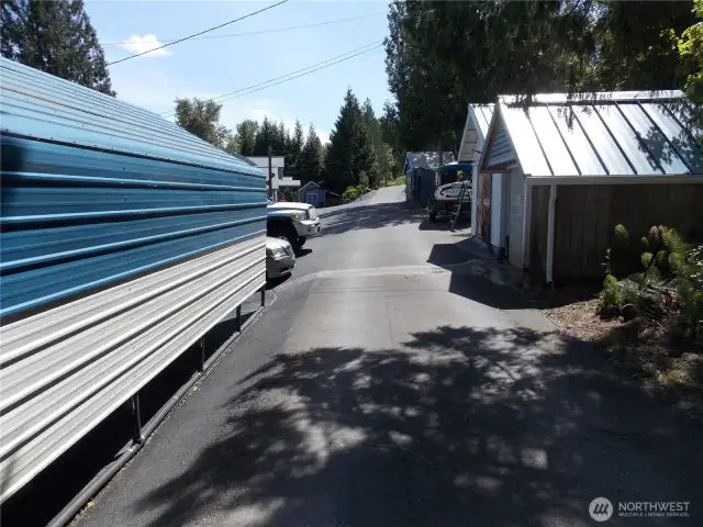 Property road access.