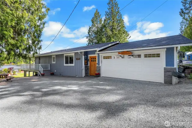 Side house view from driveway
