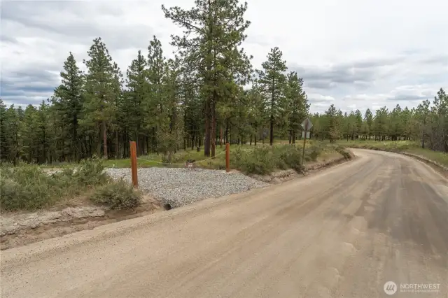 Easy access from year-round County maintained road.