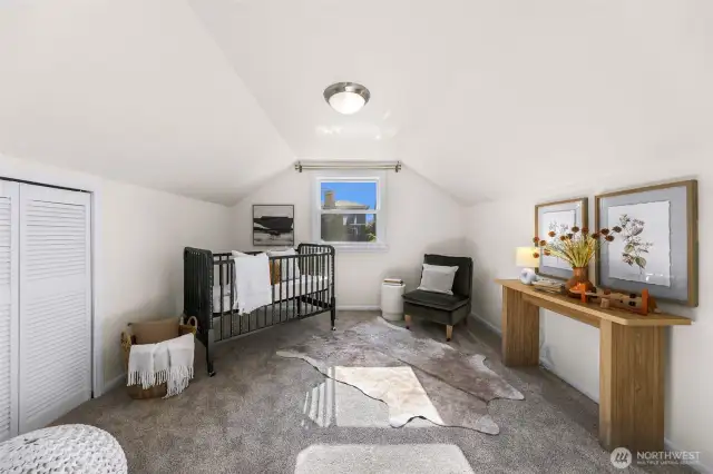 Upstairs bedroom
