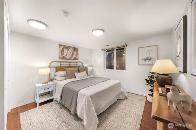 Lower level bedroom