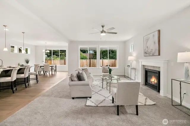 Home is under construction. Photos are of a previously built home from the same community with similar finishes that are staged. Builder reserves the right to change features, plans, prices & specifications without notice. Features vary by plan. Buyer to verify square footage.