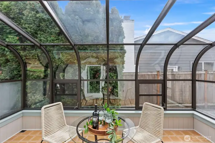Sunroom.