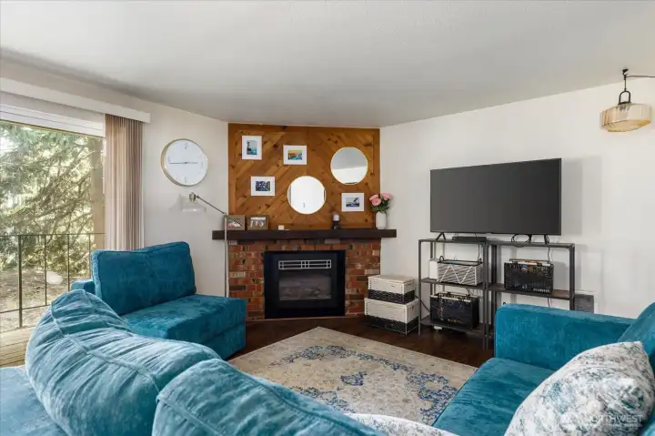 Electric warmer (with fireplace affect)