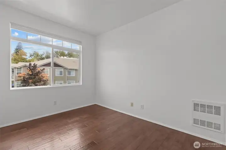 Second bedroom perfect for guest room, office, or flexible living space